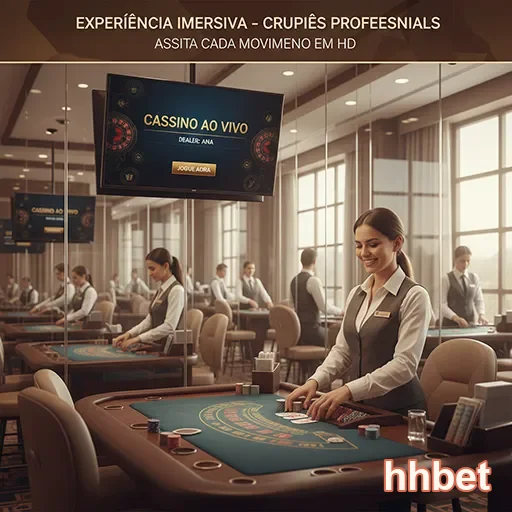 Ilustração de Experimente a Imersão do Cassino Vivo na hhbet